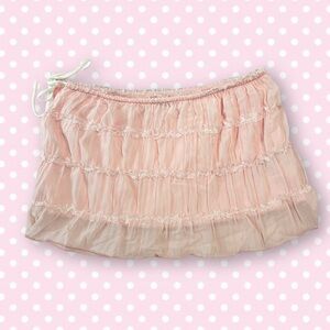 EDIKTED ruffle mini skirt 🎀🍦​​